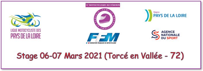 Infos Motocross - Stage Féminin 06-07 Mars à Torcé (72)