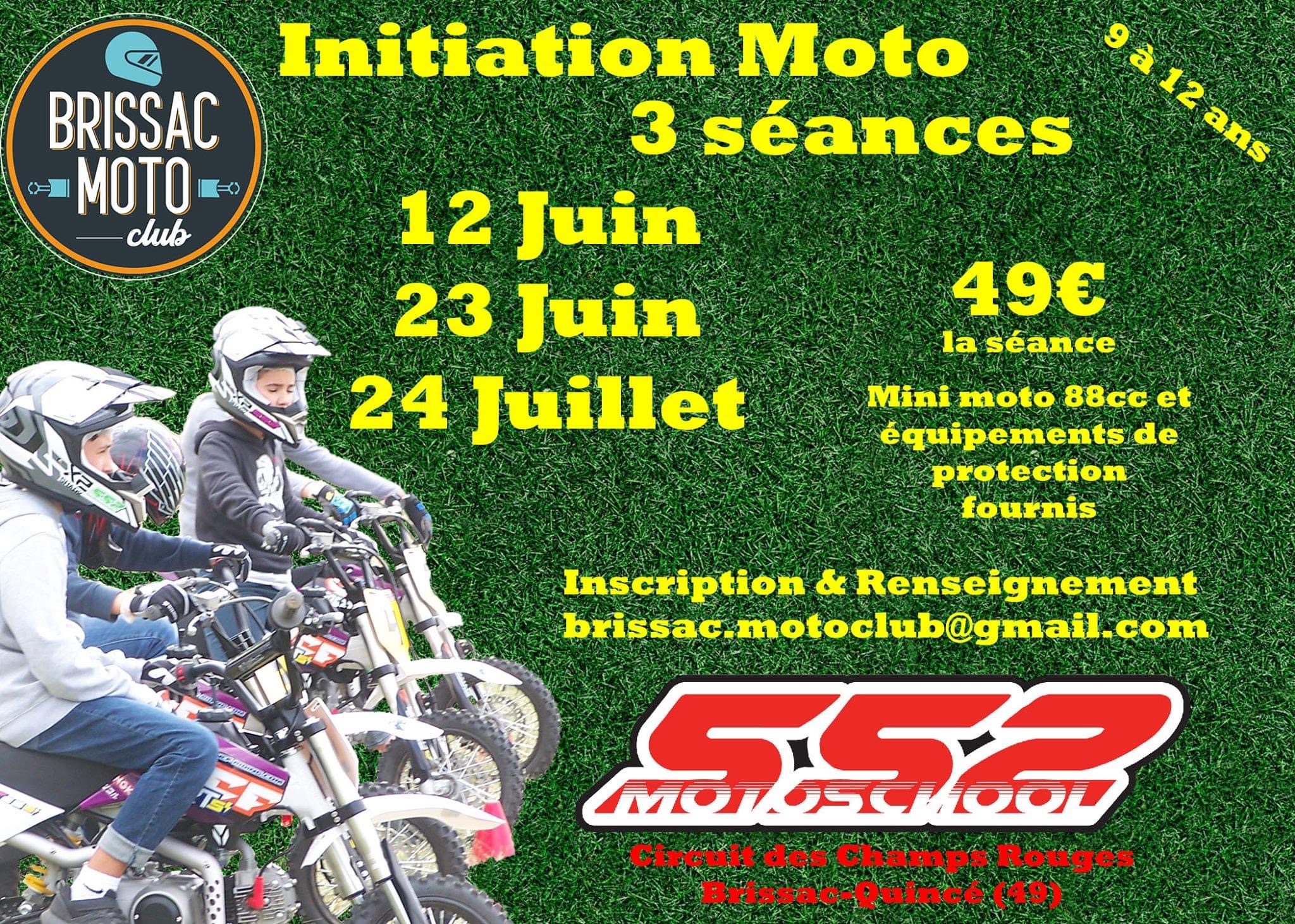 Infos Ligue - Initiation Moto CCP 9-12 ans