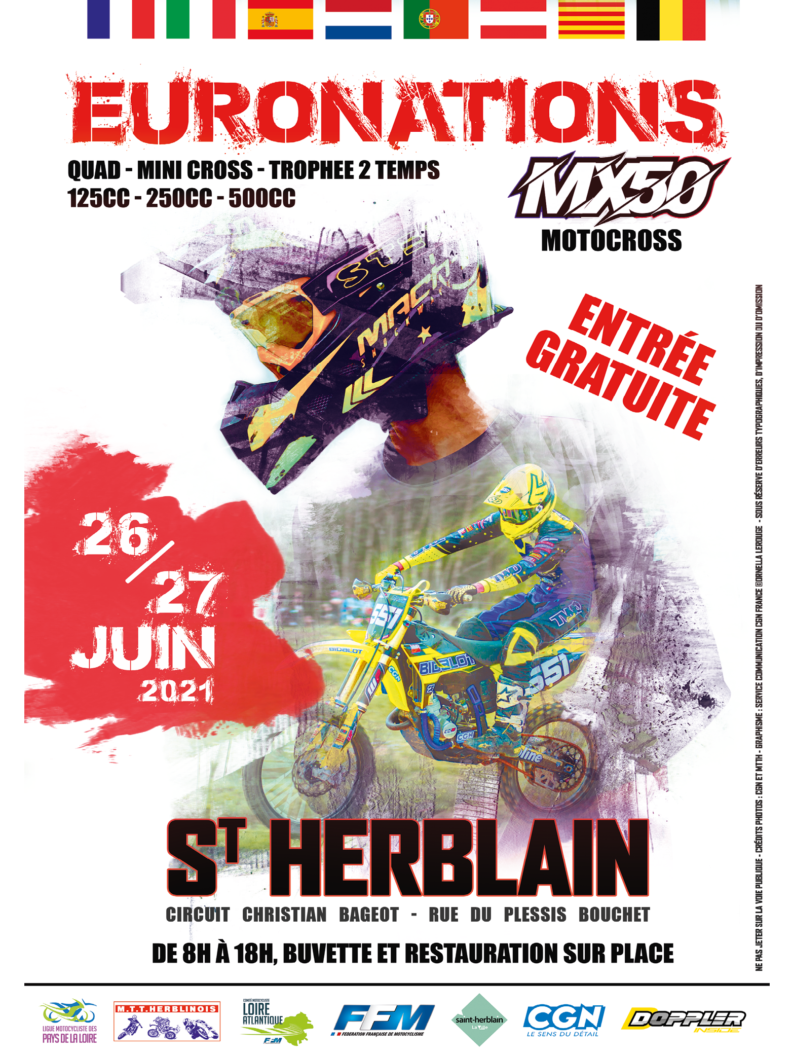 Info Motocross - Motocross International St Herblain