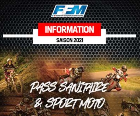 Info Ligue - Pass Sanitaire Communiqué FFM 21/7