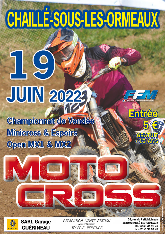 Motocross Chaillé - Engagement