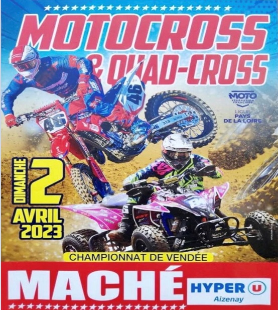 Info Motocross - épreuve Maché (85) 2 avril