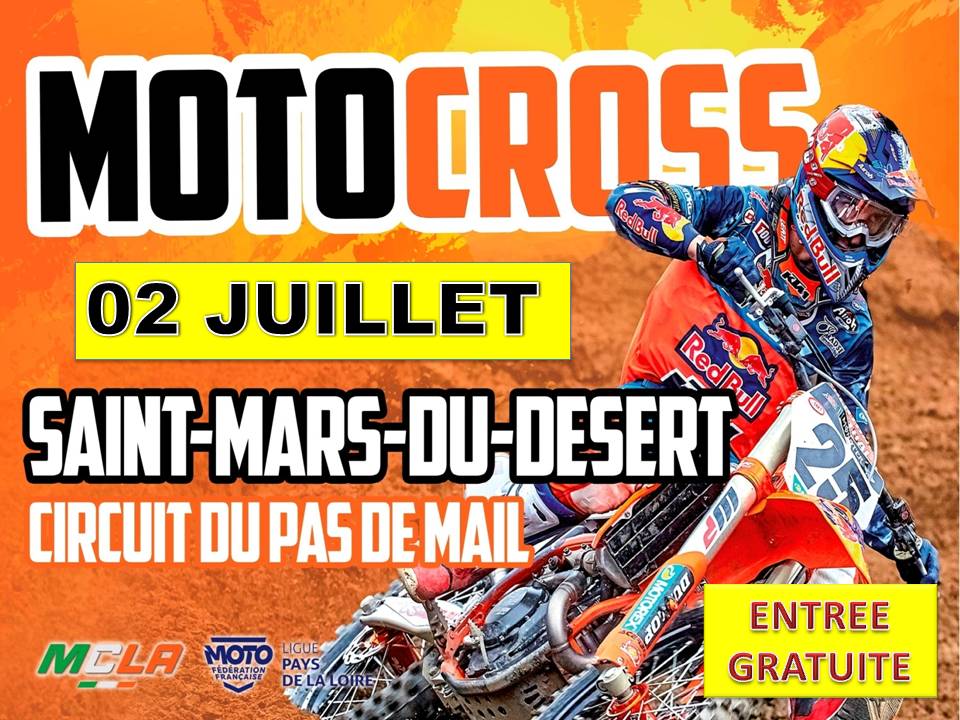 Info Motocross - St Mars du Désert 2 juillet