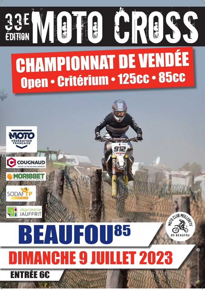 Info Motocross - Beaufou 9 juillet