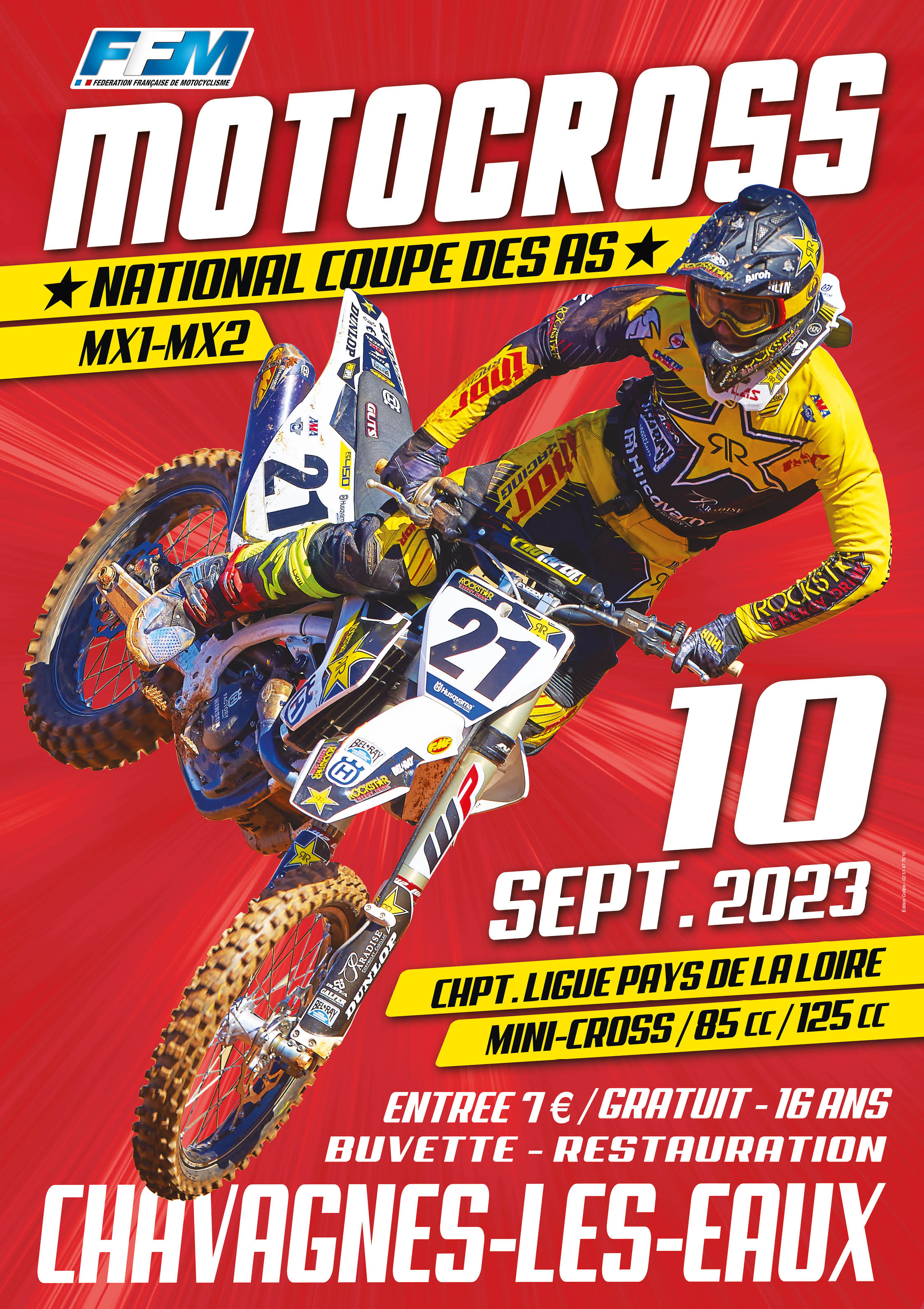Info Motocross - Chavagnes 10 septembre
