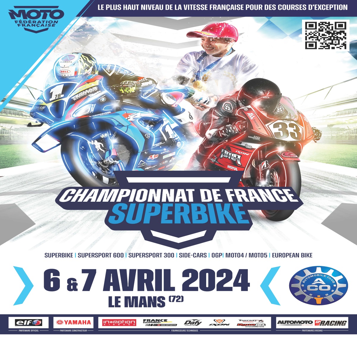 Info Vitesse - Superbike Le Mans 6 et 7 avril