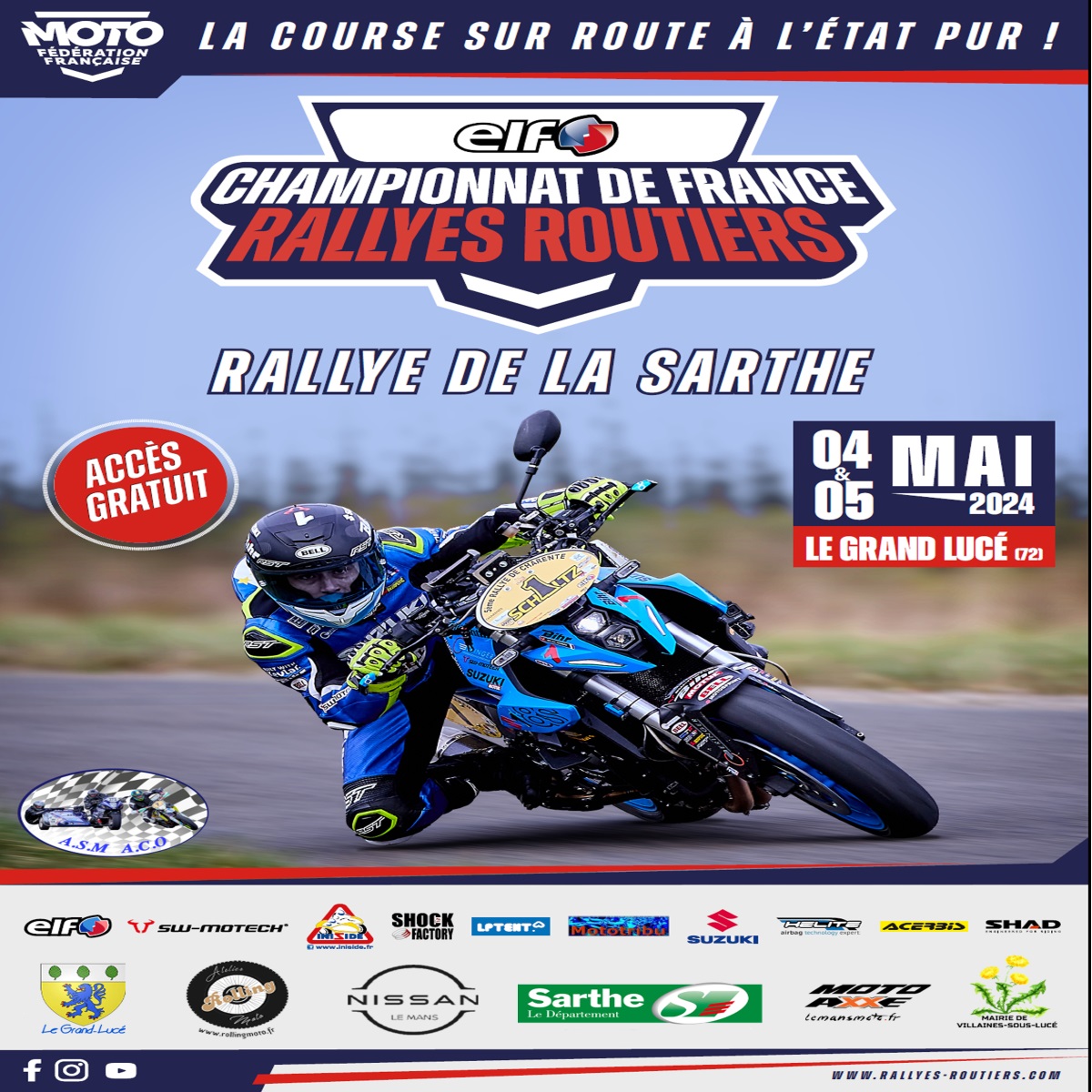 Info Rallyes Routiers - 4 et 5 mai