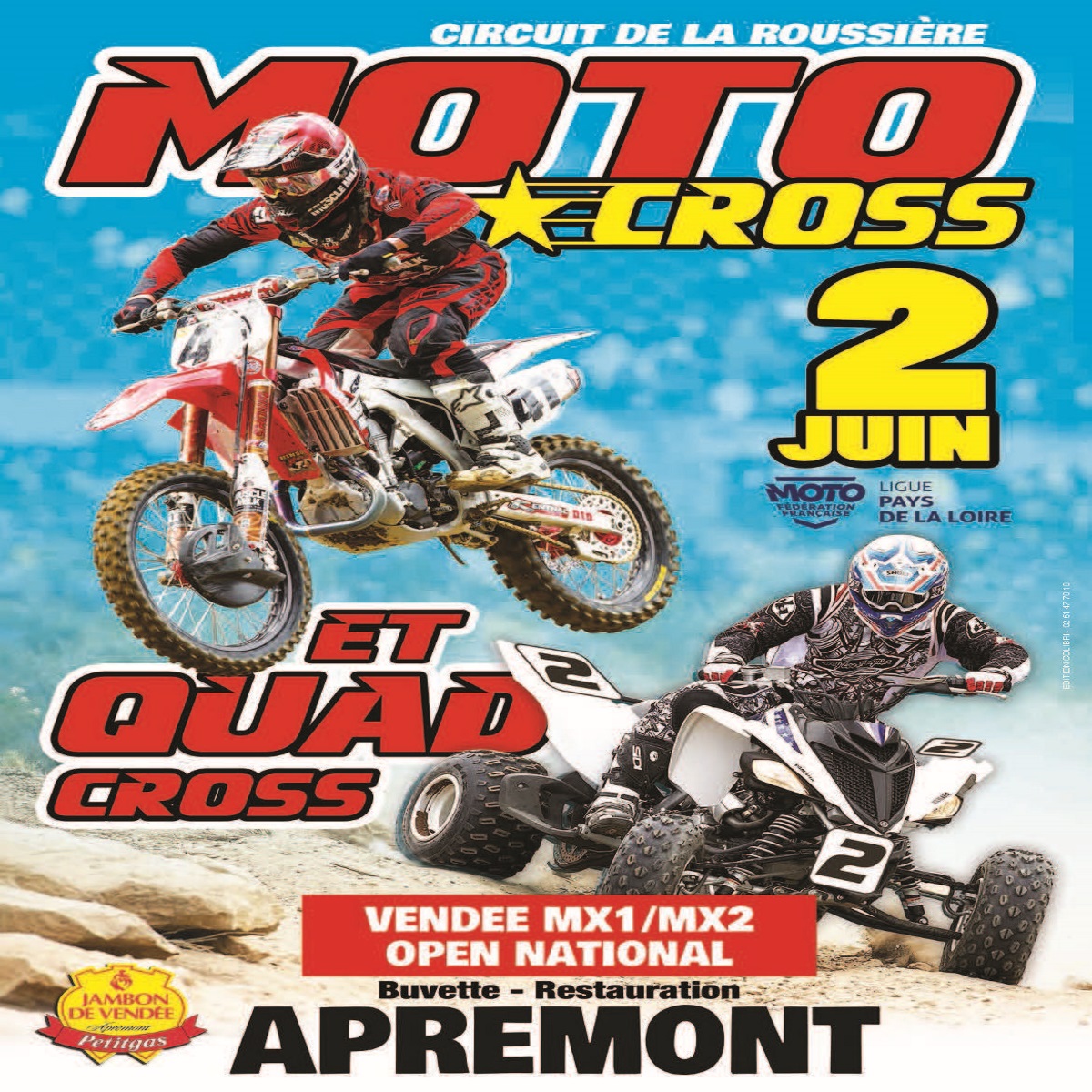 Info Motocross - Apremont 2 juin