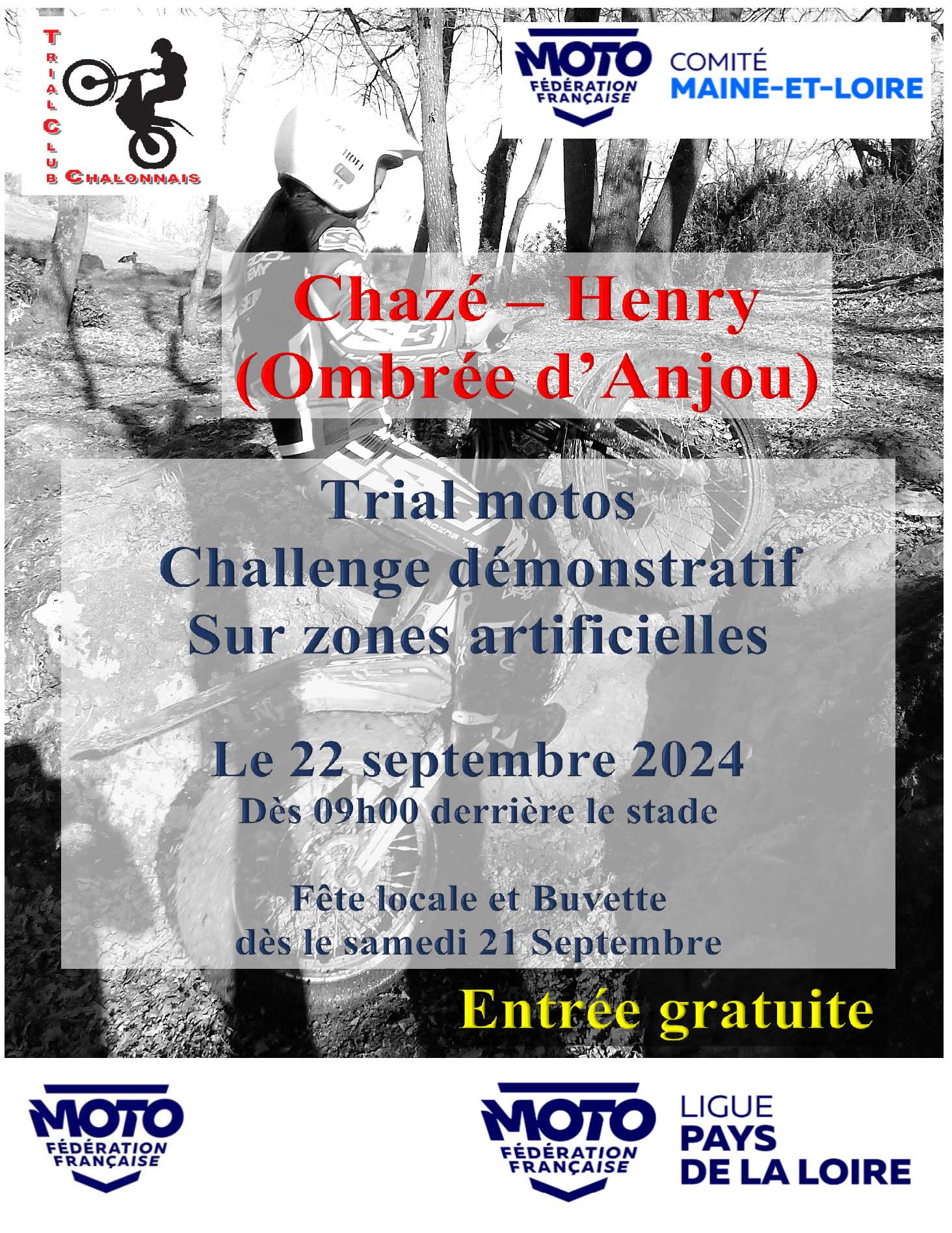 Info Trial - Chazé Henry 22 septembre