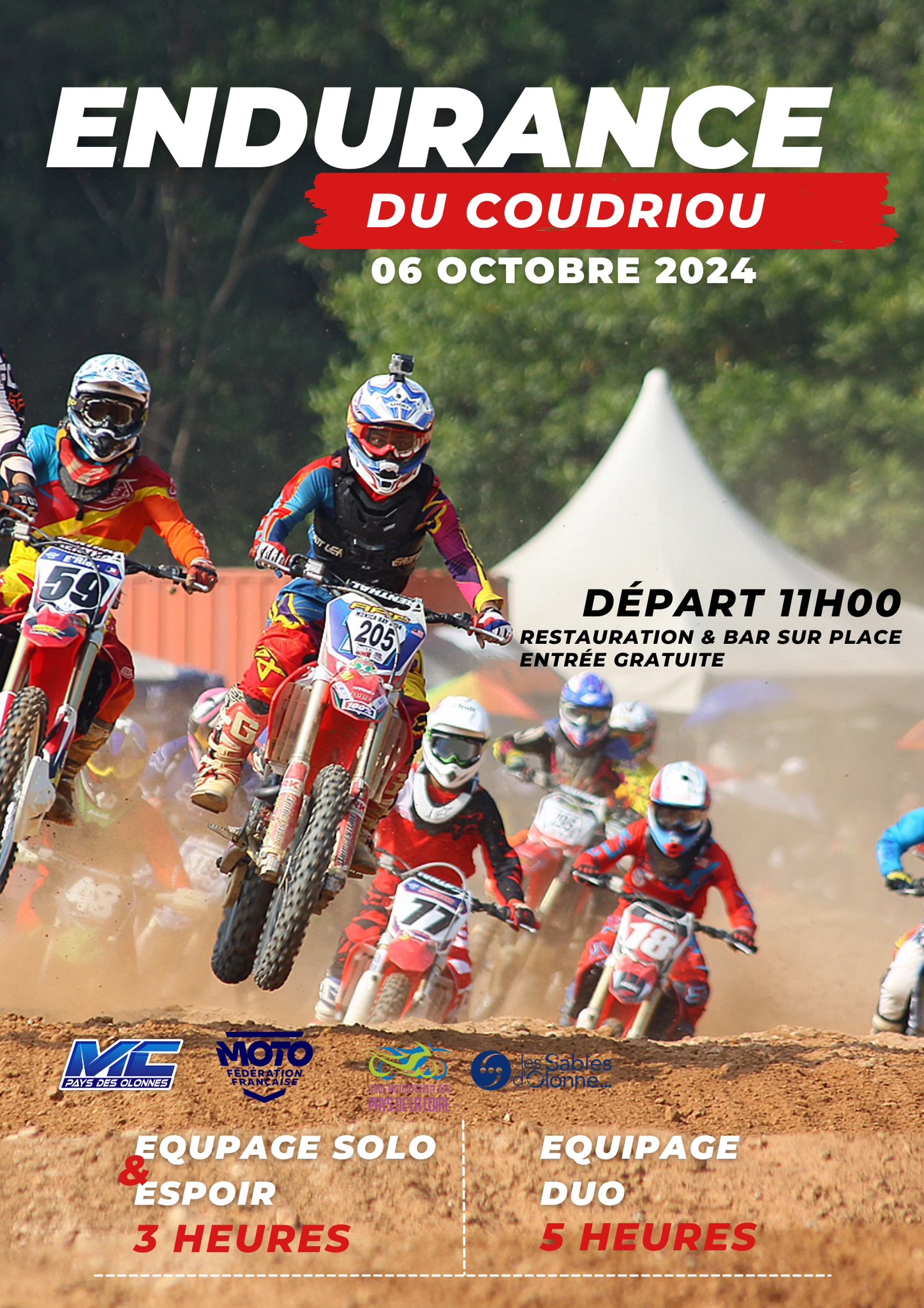 Info Endurance TT - La Ronde du Coudriou 6 octobre