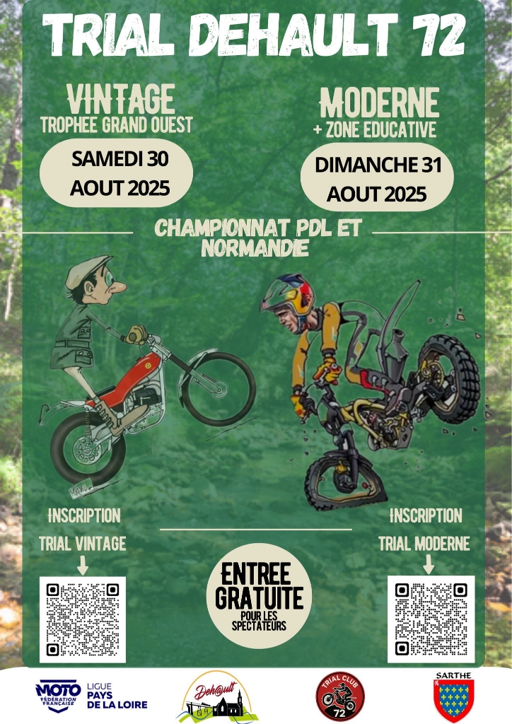 Info Trial - Déhault 30 et 31 août